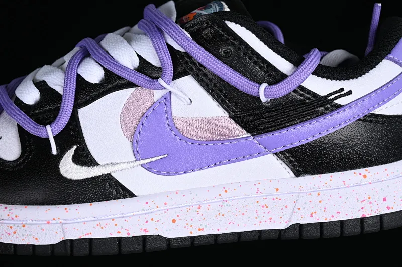 All Categories Nk SB Dunk Series Nk SB Dunk Low Low-top sneakers Nk Dunk Low "Multi Color" Vibrant three hooks Customized version of deconstructed strap casual sneakers FD4623-131